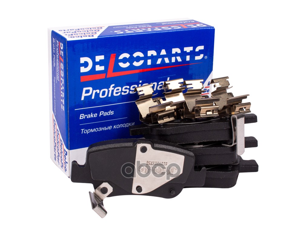 Колодки тормозные задние дисковые DelcoParts арт. 19374552
