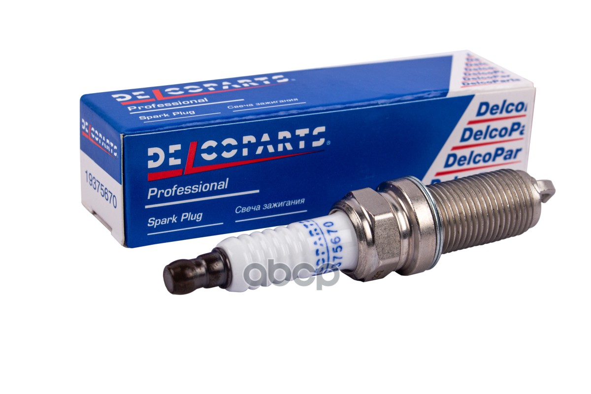 Свеча зажигания с платиновым электродом DelcoParts арт. 19375670