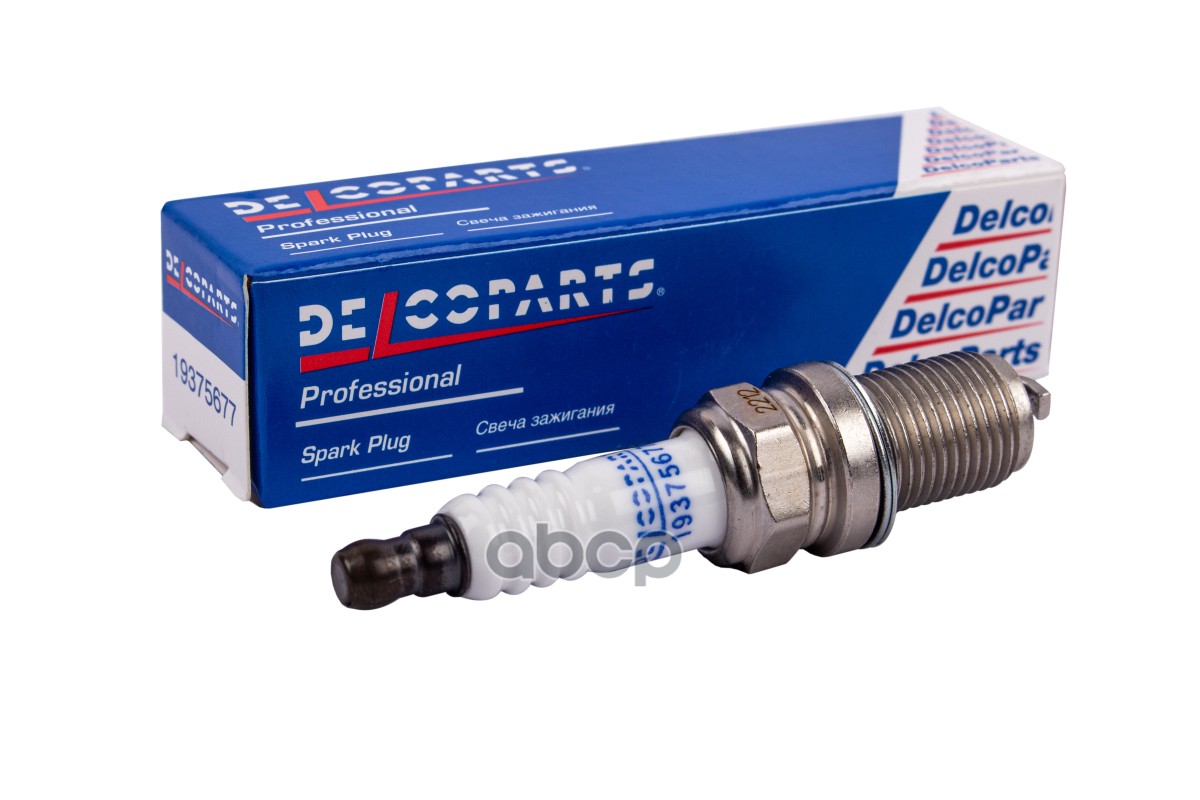 Свеча зажигания с платиновым электродом VW TIGUAN  PASSAT  Skoda YETI  Audi Q3  Q5 DelcoParts арт. 19375677