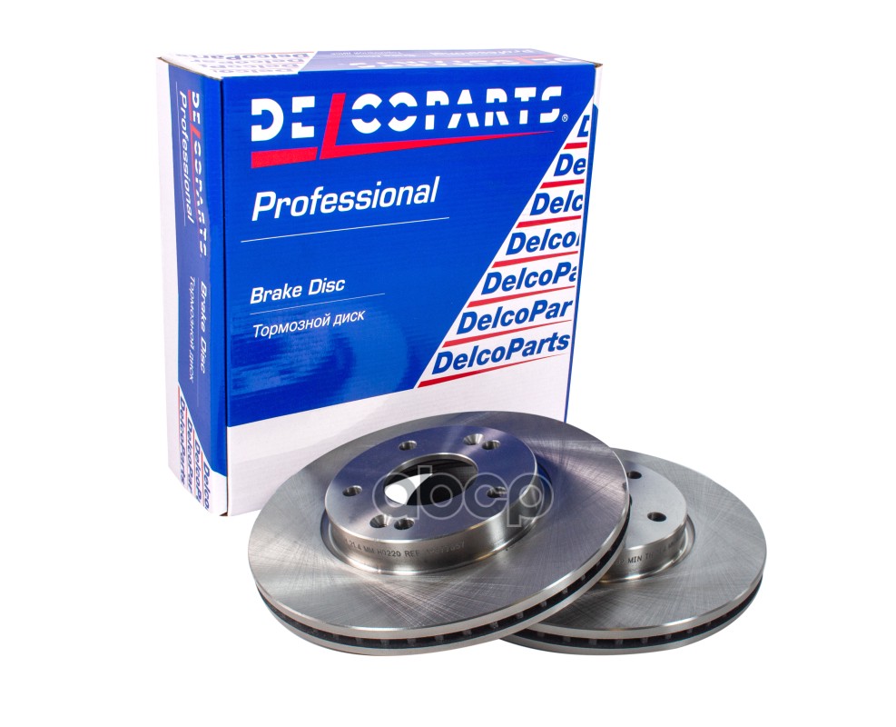 Диск тормозной передний DelcoParts арт. 19377357