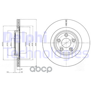 Диск Тормозной Delphi арт. BG4202