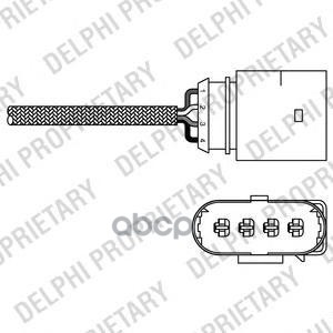 Датчик Кислородный Delphi арт. ES2027112B1