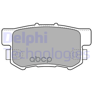 Колодки тормозные дисковые зад Delphi арт. LP1507