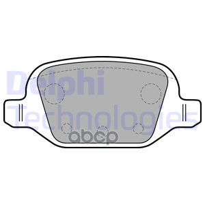 Колодки тормозные дисковые Delphi арт. LP1678
