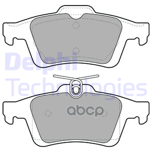 Колодки тормозные дисковые зад Delphi арт. LP1958