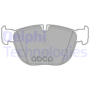 Колодки тормозные дисковые перед Delphi арт. LP2090