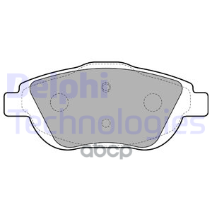 Колодки тормозные дисковые перед Delphi арт. LP2164