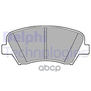 Колодки тормозные дисковые перед Delphi арт. LP2293