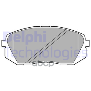 Колодки тормозные дисковые перед Delphi арт. LP2294