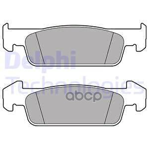Колодки Тормозные Дисковые Перед Delphi арт. LP2663