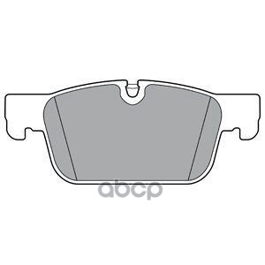 Колодки Передние Volvo S60 Iii (224), Xc60 Ii (246) Lp3300 Delphi арт. LP3300