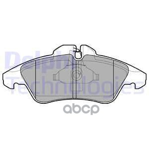 Колодки тормозные дисковые Delphi арт. LP980