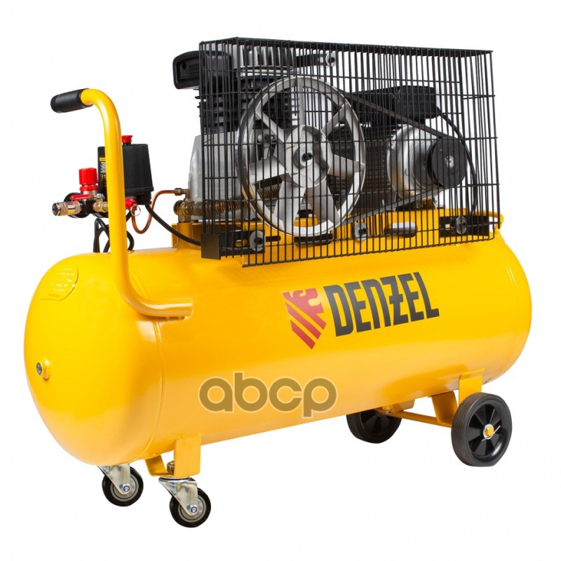 Компрессор Воздушный Рем. Привод Bci2300/100, 2,3 Квт, 100 Литров, 400 Л/Мин Denzel Denzel 58114 Denzel арт. 58114