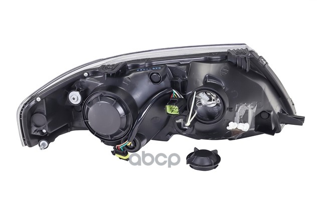 Фара Nissan Almera Classic 06-12 (Слева/ Галоген/ под электрокорректор/ Чёрная) Depo арт. 215-11B7L-LEMN2