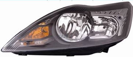 Фара левая черная под корректор FORD FOCUS II+ 2008- / 431-1181LMLDEM2 Depo арт. 431-1181LMLDEM2