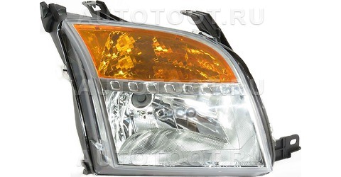 Фара Ford Fusion 05-12 (Справа/ Галоген/ С электрокорректором) Depo арт. 431-1198RMLD-EM