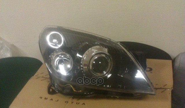 Фара Прав Opel: Astra H Gtc - 03/04-01/10 (Ксенон) С Рег.мотор Внутри Черн Depo арт. 442-1145R-LEHM2