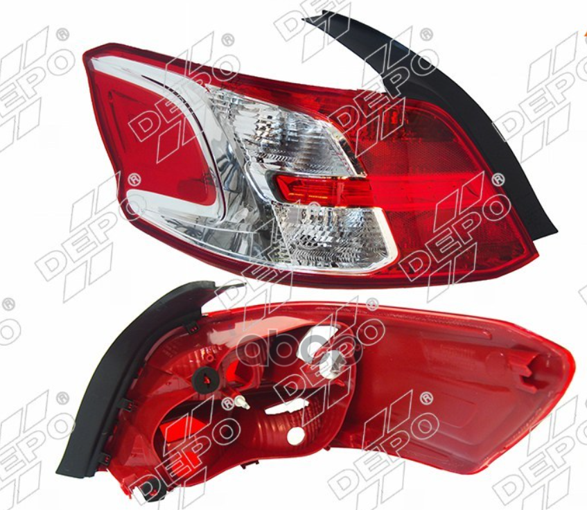 Фонарь задний Peugeot 301 13-16 (Слева) Depo арт. 550-1966L-LD-UE