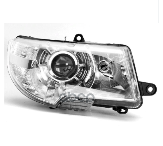Фара Skoda Superb 08-13 (Справа/ Галоген/ С электрокорректором) Depo арт. 665-1116RMLDBEM
