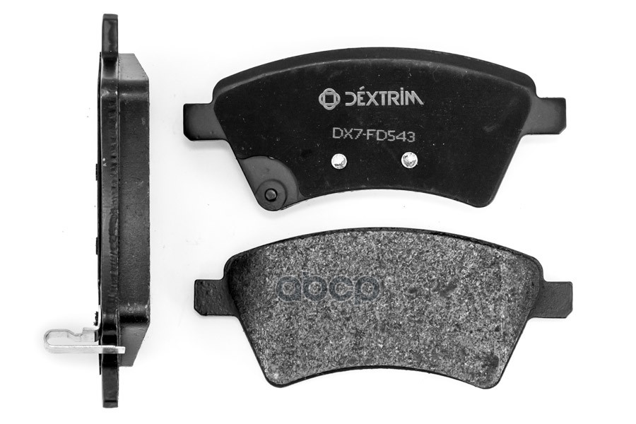 Колодки тормозные дисковые перед Dextrim арт. DX7FD543