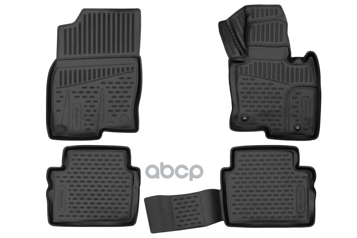 Коврики 3D в салон для MAZDA CX-5, 2012-2016; 2017-н.в., правый руль внед, 4шт. (полиуретан) / Мазда СХ-5 ELEMENT арт. ELEMEN...