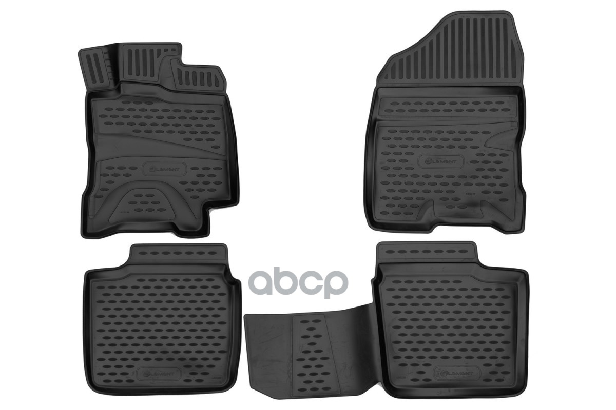 Коврики 3D в салон для TOYOTA Allion T260 рестайлинг 2010 - П.Р., 4шт. (полиуретан) / Тойота Алион ELEMENT арт. ELEMENT3DA352...