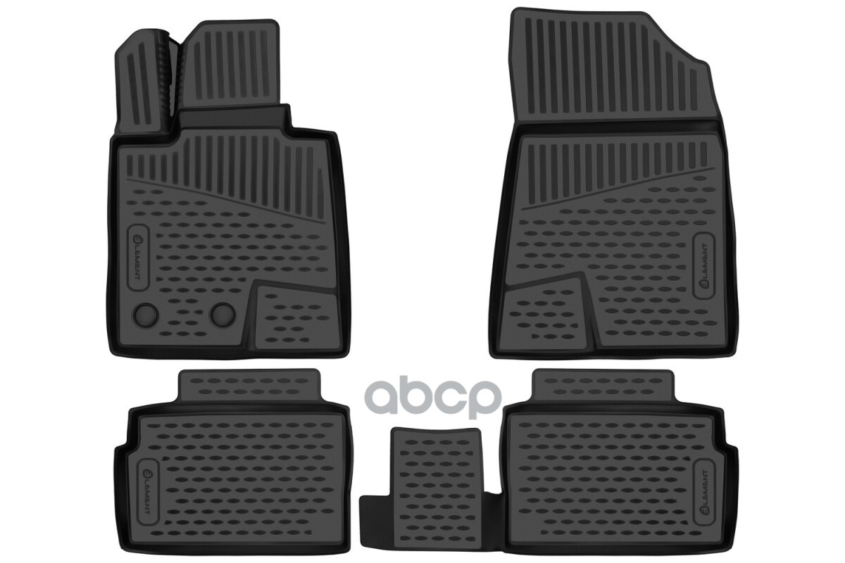 Коврики 3D в салон для CHANGAN UNI-V 2022-, 4шт. Лб, (полиуретан) / Чанган Юни-В ELEMENT арт. ELEMENT3DA67473210k