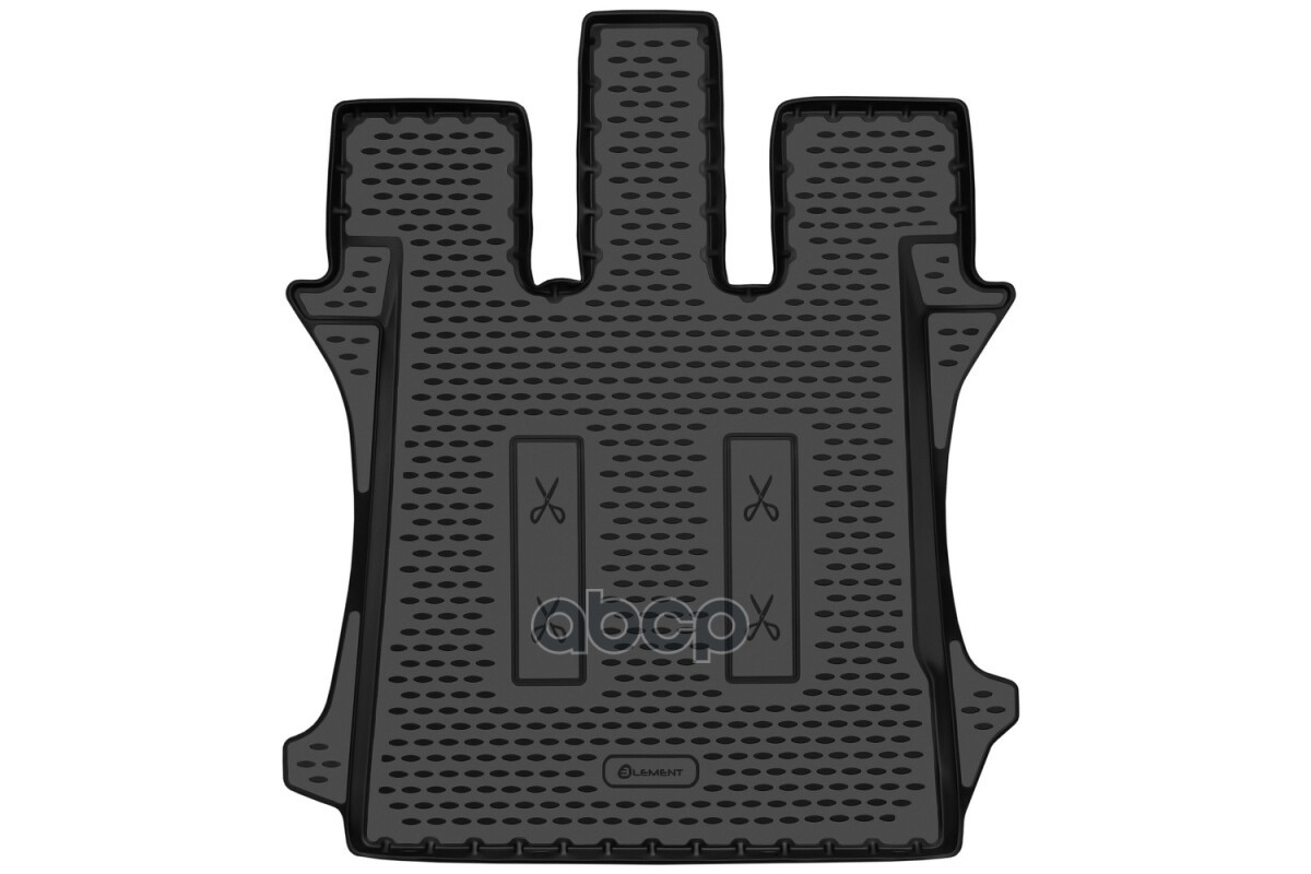 Коврик в багажник для HONDA Freed (II) 2016-, П.Р. для капитанских сидений, Компактвэн, 1шт. (полиуретан) / Хонда Фрид ELEMEN...