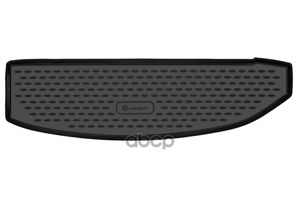 Коврик в багажник для CHERY TIGGO 8 Pro E+, 2023-, гибрид, 7 мест, 3 ряд разложен, 1шт. (полиуретан) / Черри Тигго 8 Про Е EL...