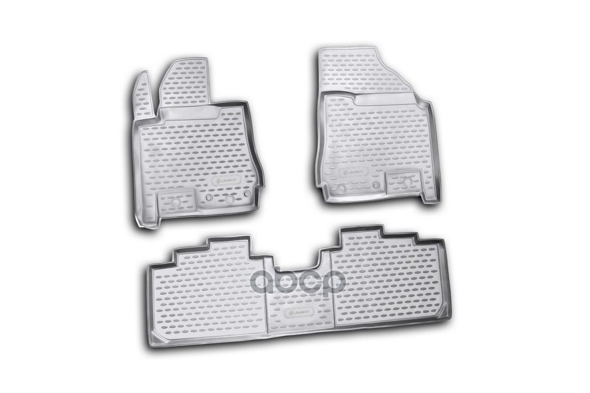 Коврики в салон CADILLAC SRX 2010-, 3 шт. (полиуретан) / Кадиллак Срх ELEMENT арт. NLC.07.05.210k