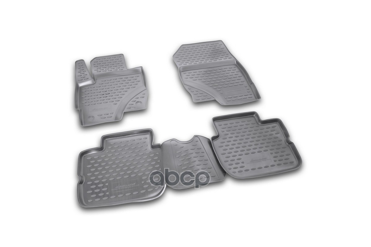 Коврики в салон MITSUBISHI Colt 3D 10/2009-, 4 шт. (полиуретан) / Митсубиси Кольт ELEMENT арт. NLC.35.21.210k