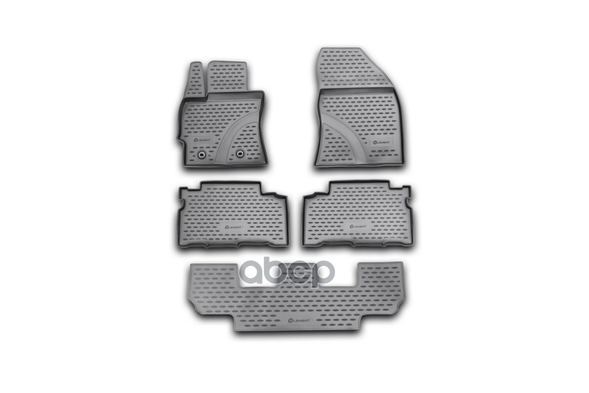 Коврики В Салон Toyota Verso, 2013- 5 Шт. (Полиуретан) / Тойота Версо ELEMENT арт. NLC.48.61.210k