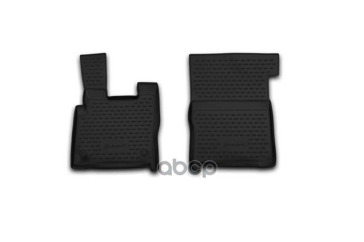 Коврики в салон, для DAF XF, 2014-, передние, 2 шт. (полиуретан) / Даф ИКСФ ELEMENT арт. NLC.88.01.210kf