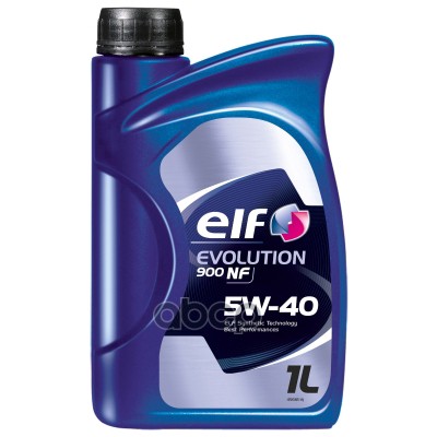 ELF Масло моторное синтетическое ELF EVOLUTION 900 NF 5W-40 1л (194875, 11050301) 10150301