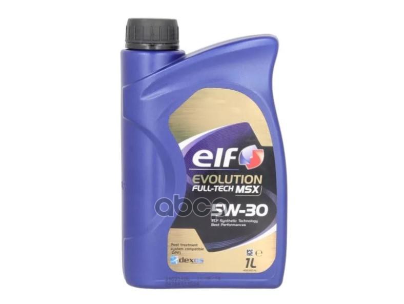 ELF Масло моторное синтетическое ELF EVO LUTION FULL-TECH MSX 5W-30 1л (194903) 213931
