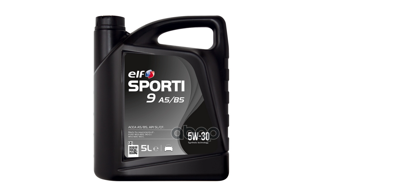 ELF Масло моторное ELF Sporti 9 A5 B5 5W-30 5л 214250