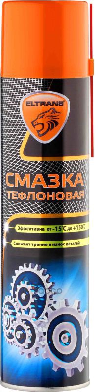 Смазка тефлоновая 400 мл аэрозоль ELTRANS арт. EL-0507.01