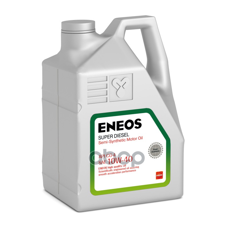ENEOS Масло моторное ENEOS Super Diesel CG-4 10W-40 полусинтетическое 6 л oil1329