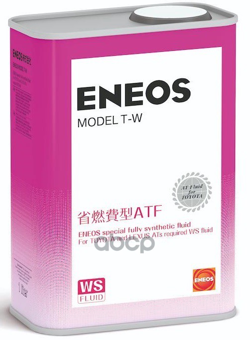 Model T-W (Ws) 1Л (Авт. Транс. Синт. Масло) ENEOS арт. OIL5102