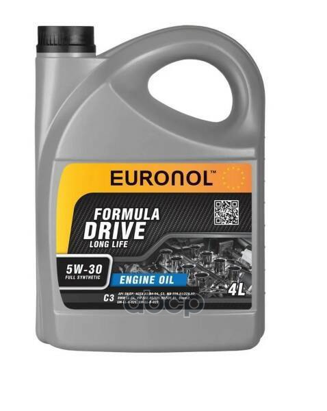 EURONOL Масло Моторное Euronol Drive Formula Ll 5W-30 4 Л 80007