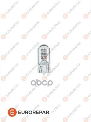 Лампа накаливания W5W  12V  5W  W2.1x9.5d EUROREPAR арт. 1616431580