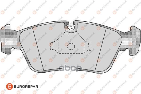 Колодки Тормозные Дисковые Bmw 3 (E36) 316 I 90> EUROREPAR арт. 1617251580