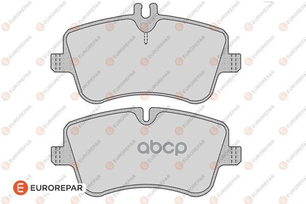 Колодки тормозные MB W203/209 00>передн. EUROREPAR арт. 1617258280