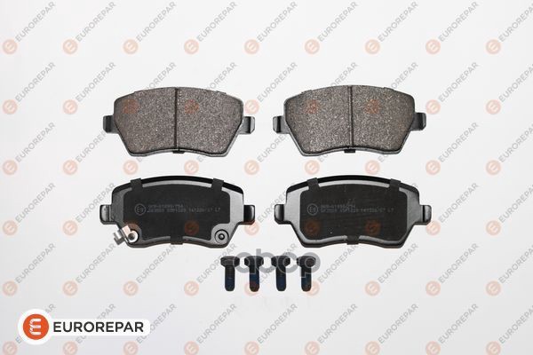 Колодки тормозные SUZUKI SWIFT 05>/OPEL AGILA/NISSAN MICRA 10>передн. EUROREPAR арт. 1617272780