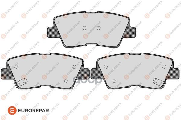 Колодки Тормозные Дисковые | Перед | EUROREPAR арт. 1617285080