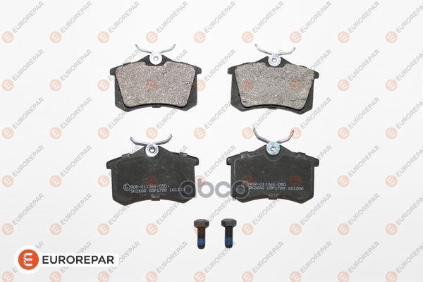 Колодки тормозные PSA 308 1.4-2.0 07>задн. EUROREPAR арт. 1619790680