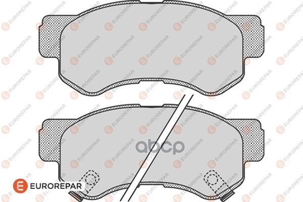 Колодки Тормозные Дисковые Hyundai Santa Fe 01>, Sonata Iii 98>, Trajet 00> EUROREPAR арт. 1623065180