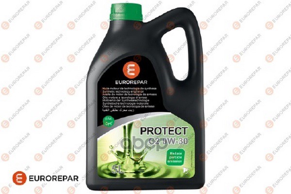EUROREPAR Масло Моторное Синтетическое 5Л - Protect C2 0W30 Acea C2, Api Sn, Psa B71 2312, Psa B71 2302