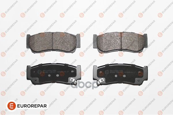 Колодки Тормозные Дисковые Hyundai Santa Fe Ii (Cm) 4X4 05>, Rear, 119 X 47 X 16 EUROREPAR арт. 1639370980