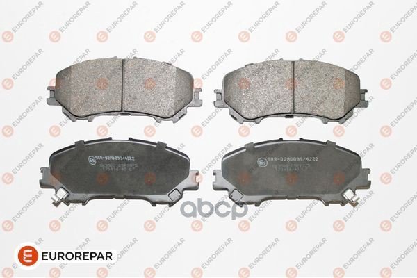 Колодки Передние Nissan Qashqai J11 2013-> Eurorepar 1667814380 EUROREPAR арт. 1667814380